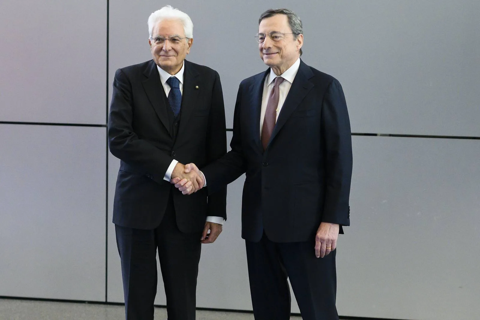 Draghi Mattarella
