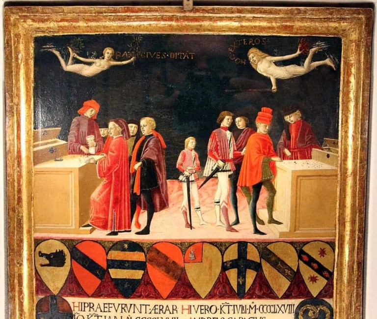 Benvenuto Di Giovanni, Finanze del comune in tempo di pace e in tempo di guerra (1468)