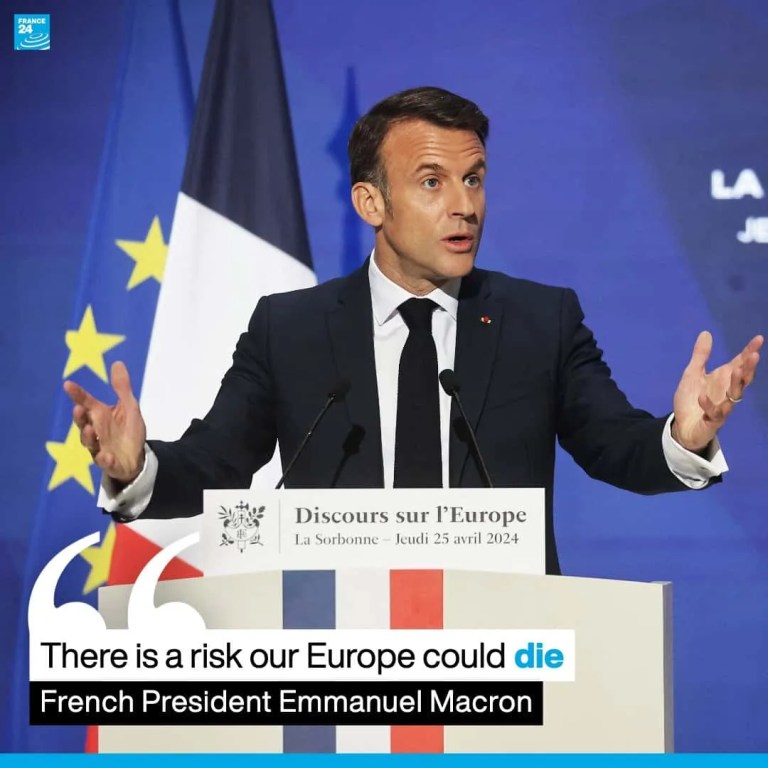 Macron Sorbonne 2024