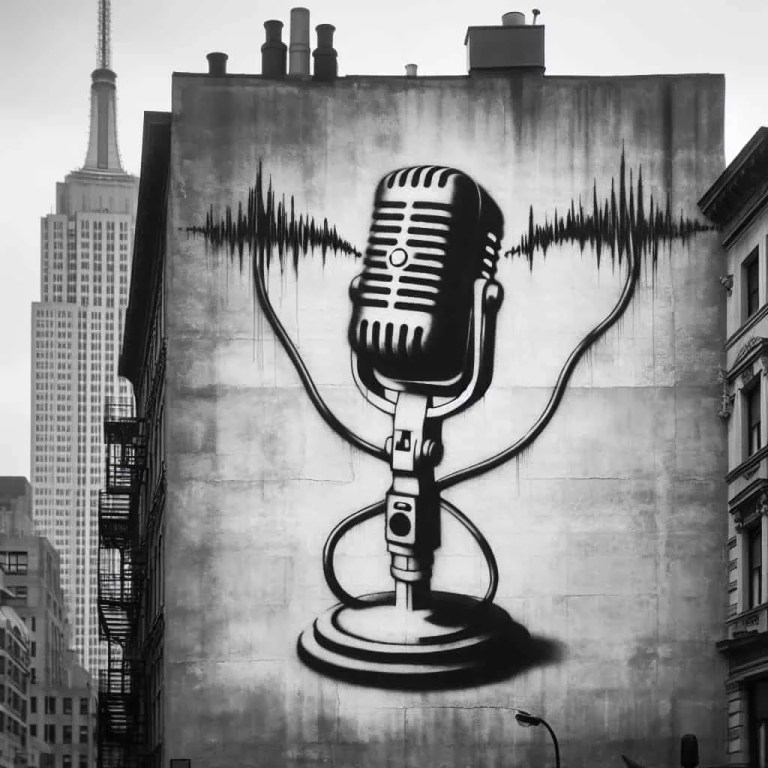 Podcast Mic Banksy