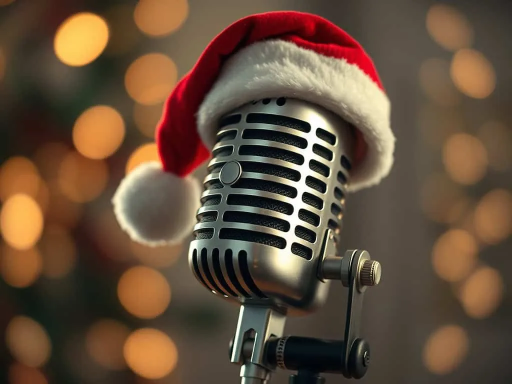 Podcast Mic Santa