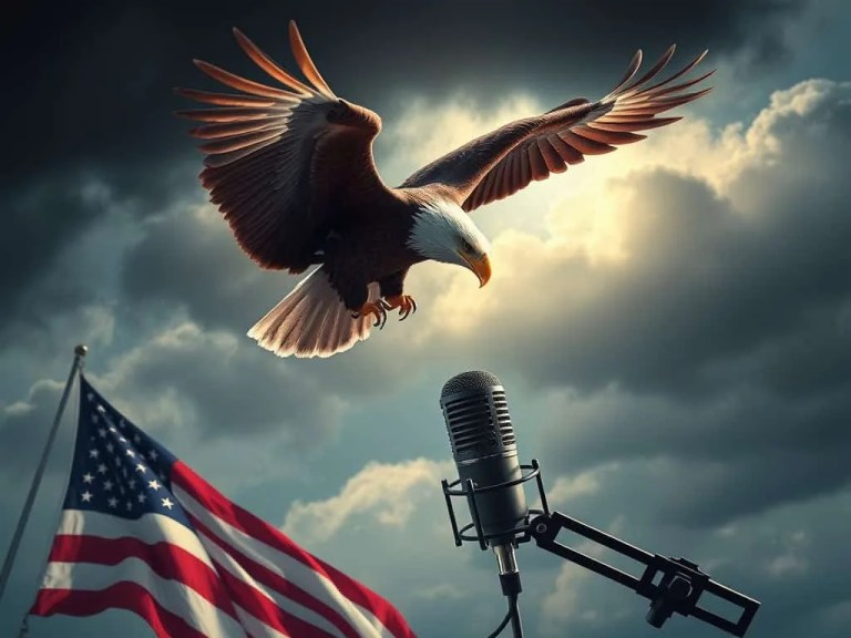 Podcast Mic American Eagle