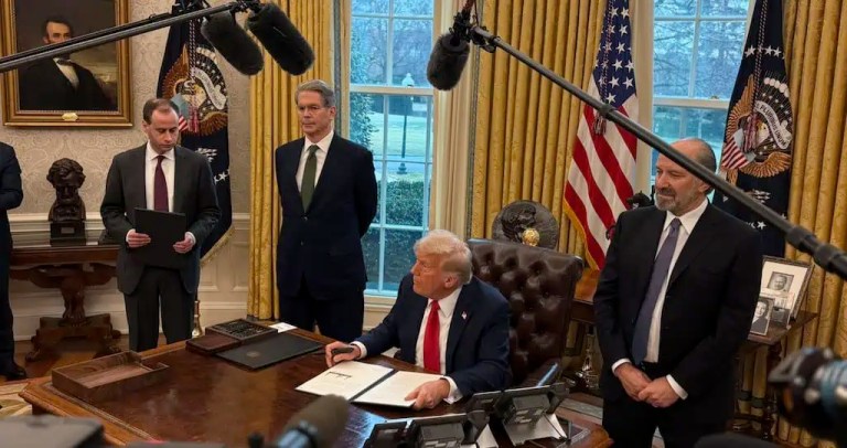 Trump Bessent Lutnick SWF