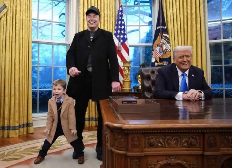 Trump Musk Doge Oval Office