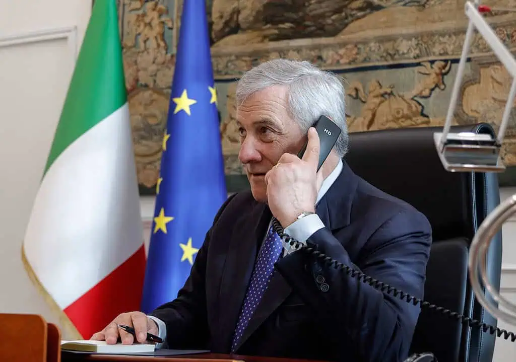 Tajani Farnesina Official