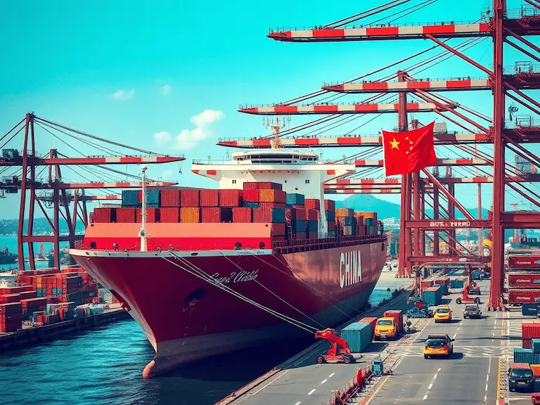 China Cargo Ship
