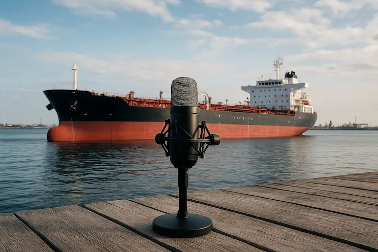 Podcast Mic Oil Tanker