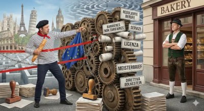 Idraulici polacchi, panettieri francesi e barriere nazionali