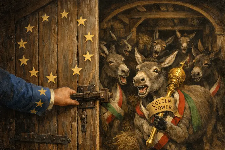 Golden Power asinino