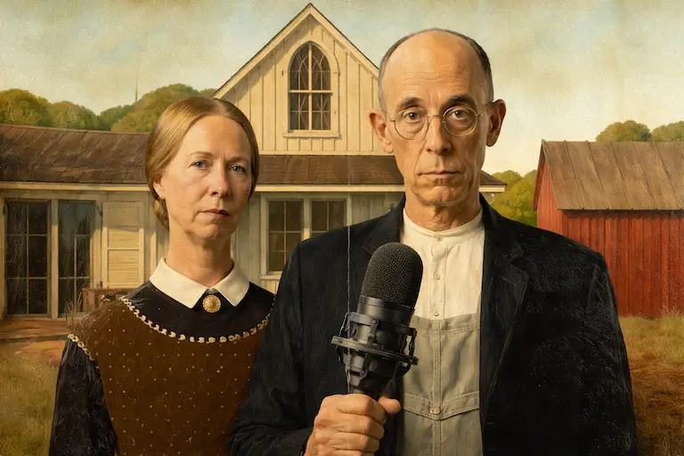 Podcast Mic American Gothic