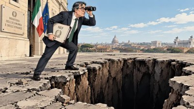 La breccia a via Venti Settembre
